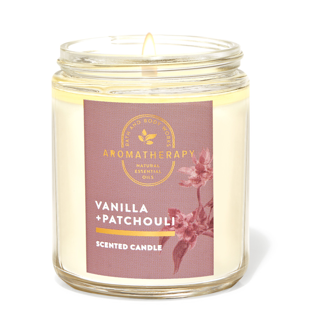 white barn patchouli candle