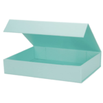 Collapsible Gift Box with Magnetic Closure 11.5 x 8.5 x 2.7 Mint Green