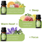 Essential Oils Set Blended Aromas 6x10ml