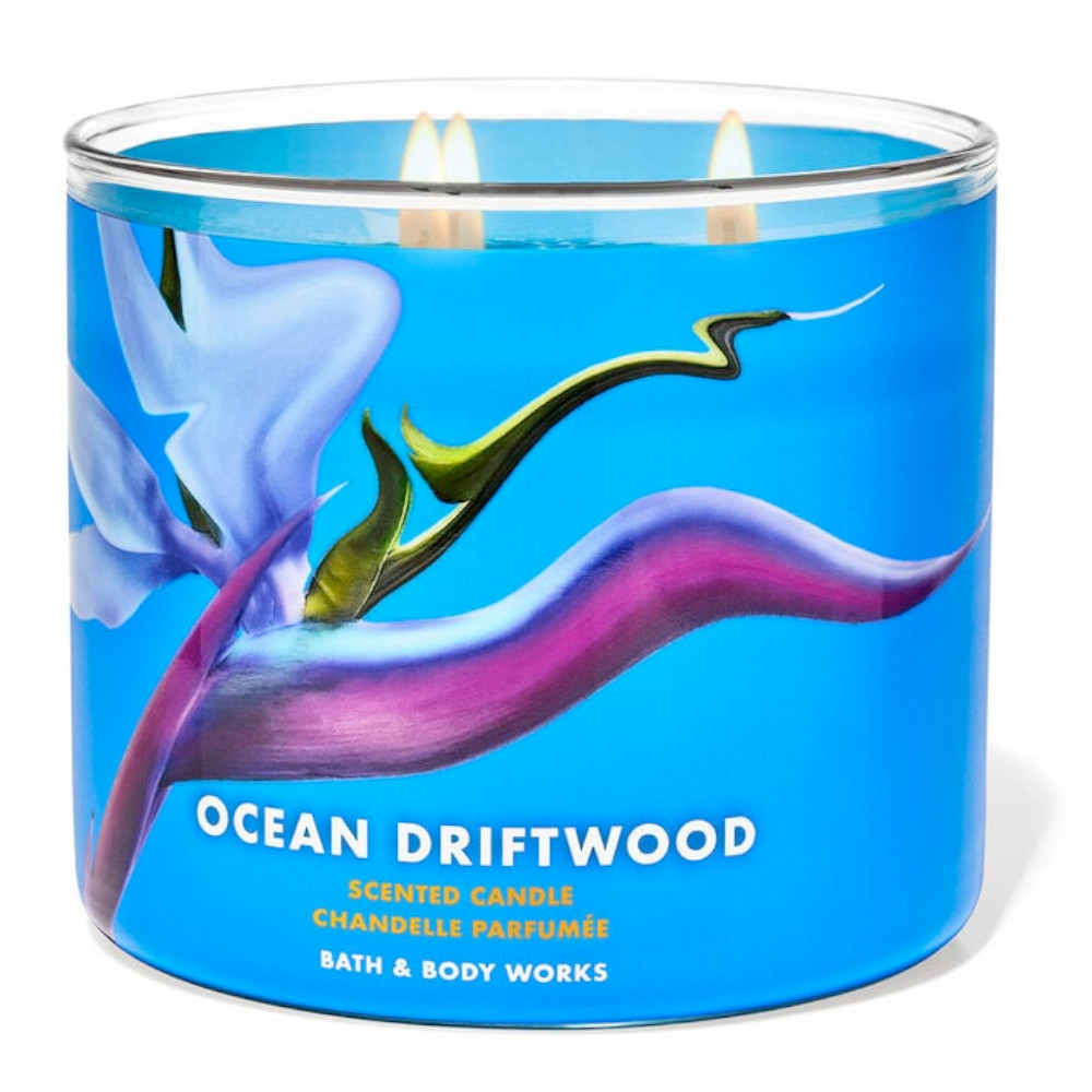 White Barn 3 Wick Candle 14.5 oz Ocean Driftwood