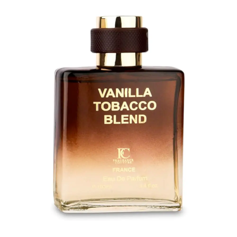 French Vanilla Tobacco Blended Men's Cologne 3.4 Oz 01