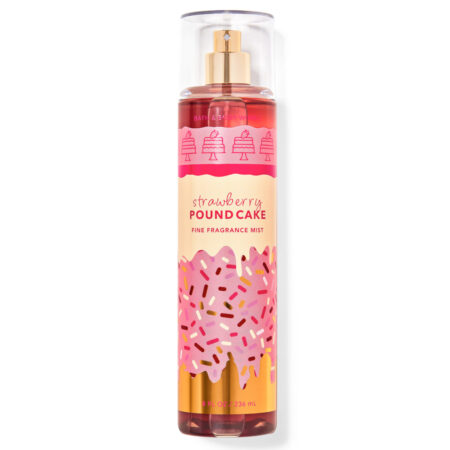 Bath & Body Works Travel Size Fine Fragrance Mist – 2.5 fl oz – Strawberry Pound Cake