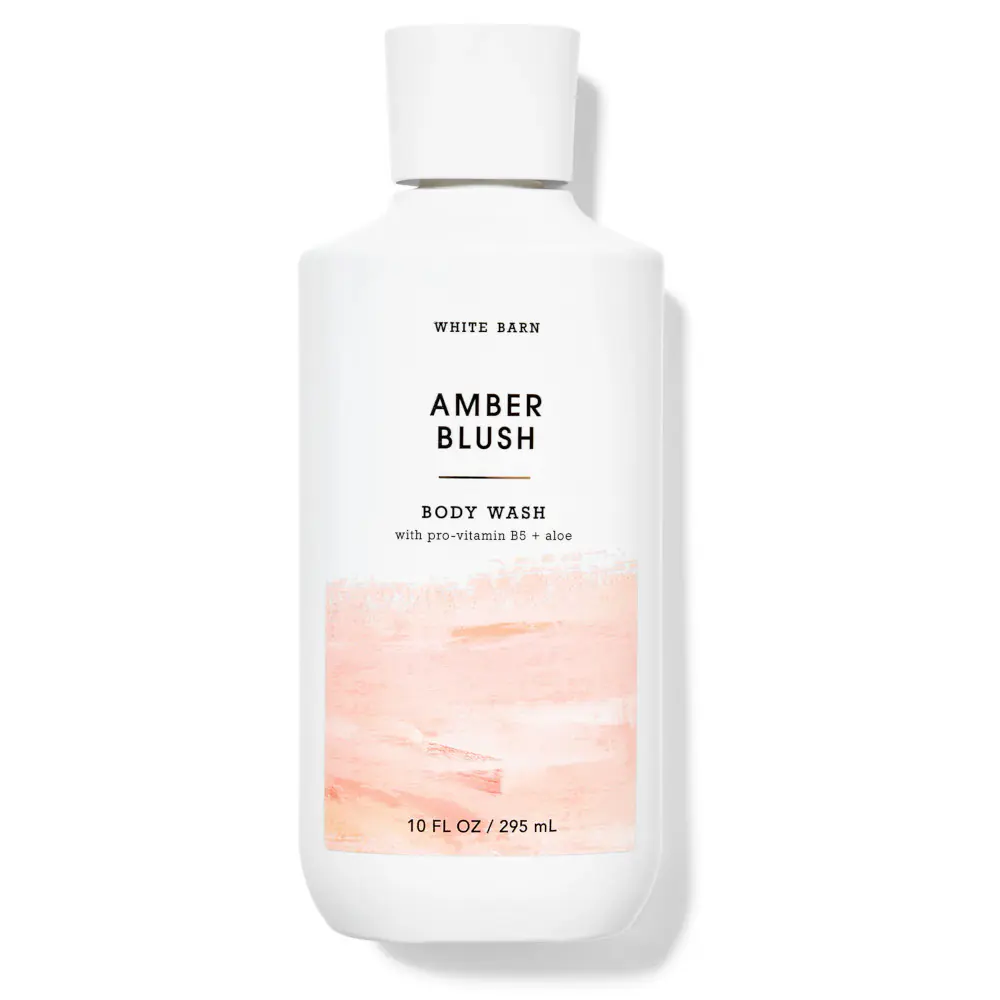 White Barn Body Wash and Shower Gel 8 oz 226 g Amber Blush